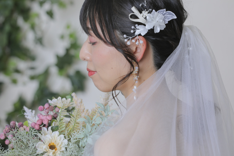 ご新婦様のソロショット!