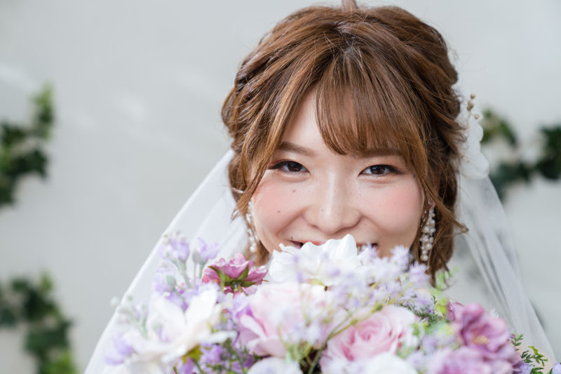 可愛らしい新婦様