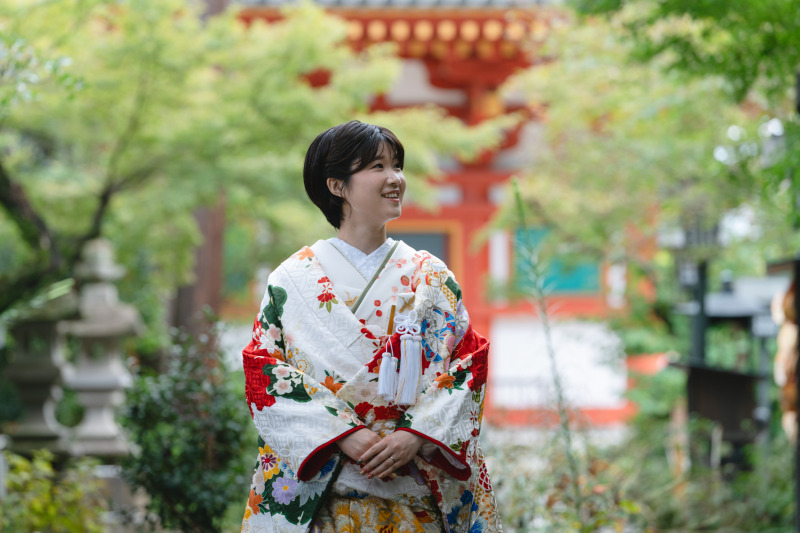 ご新婦様のソロショット