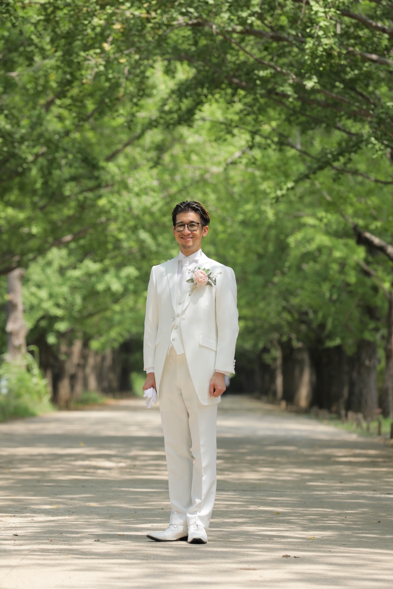 新郎様ソロショット