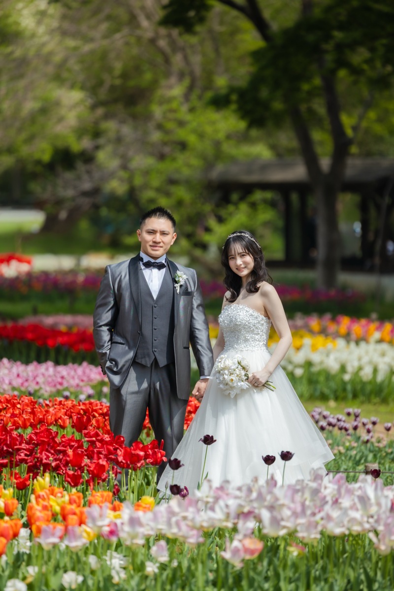 夢のようなお花畑