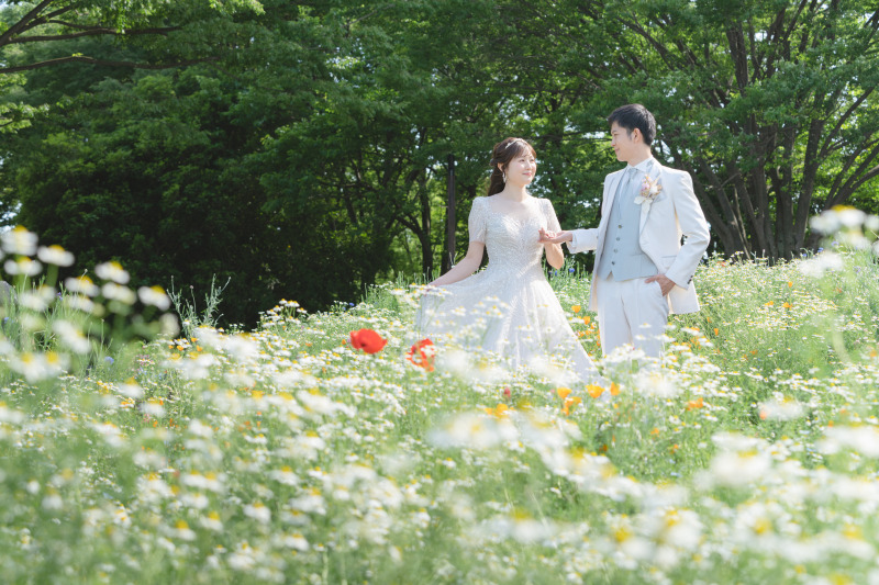 洋装にお着替えして