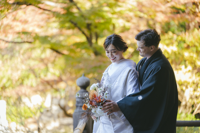 ブーケを使って