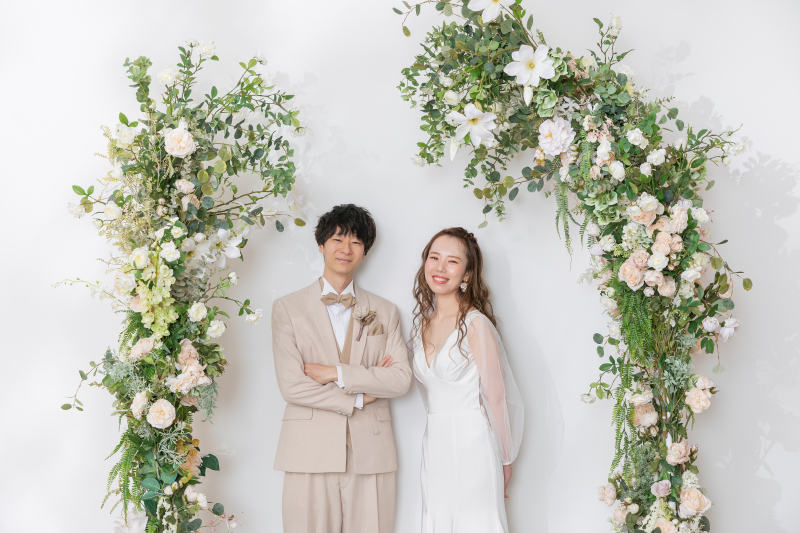 緑のアーチを使って