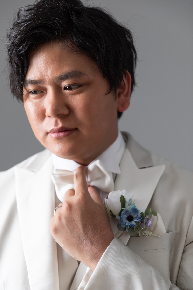 ご新郎様のソロショット