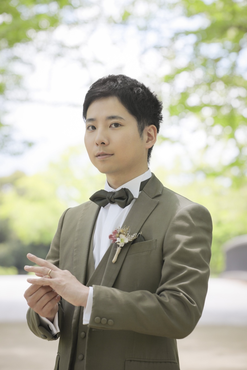 新郎様ソロショット