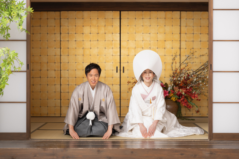 白無垢とマルレ!和装の2着撮影♫