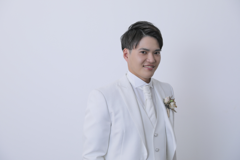 ご新郎様ソロショット２