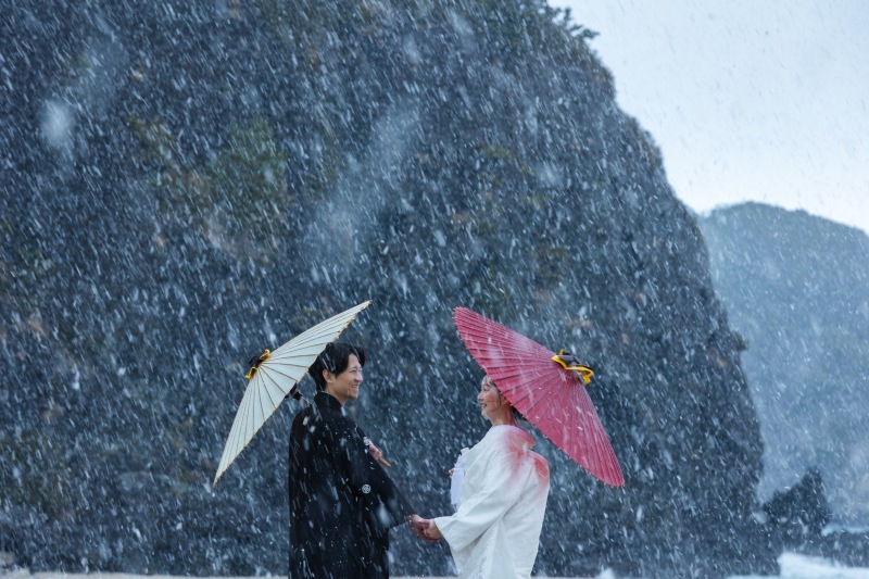 雪強くなってきました。