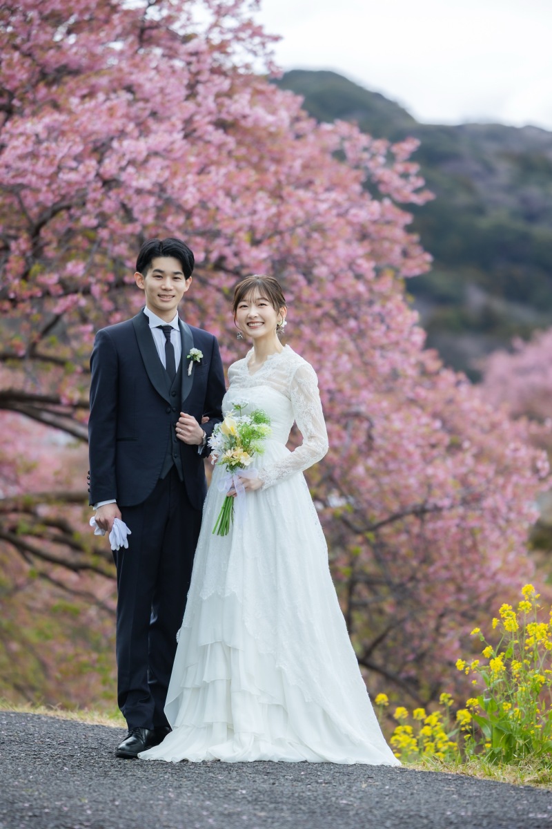 河津桜と菜の花