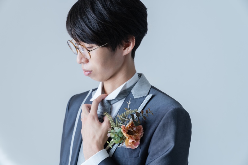 新郎様ソロショット