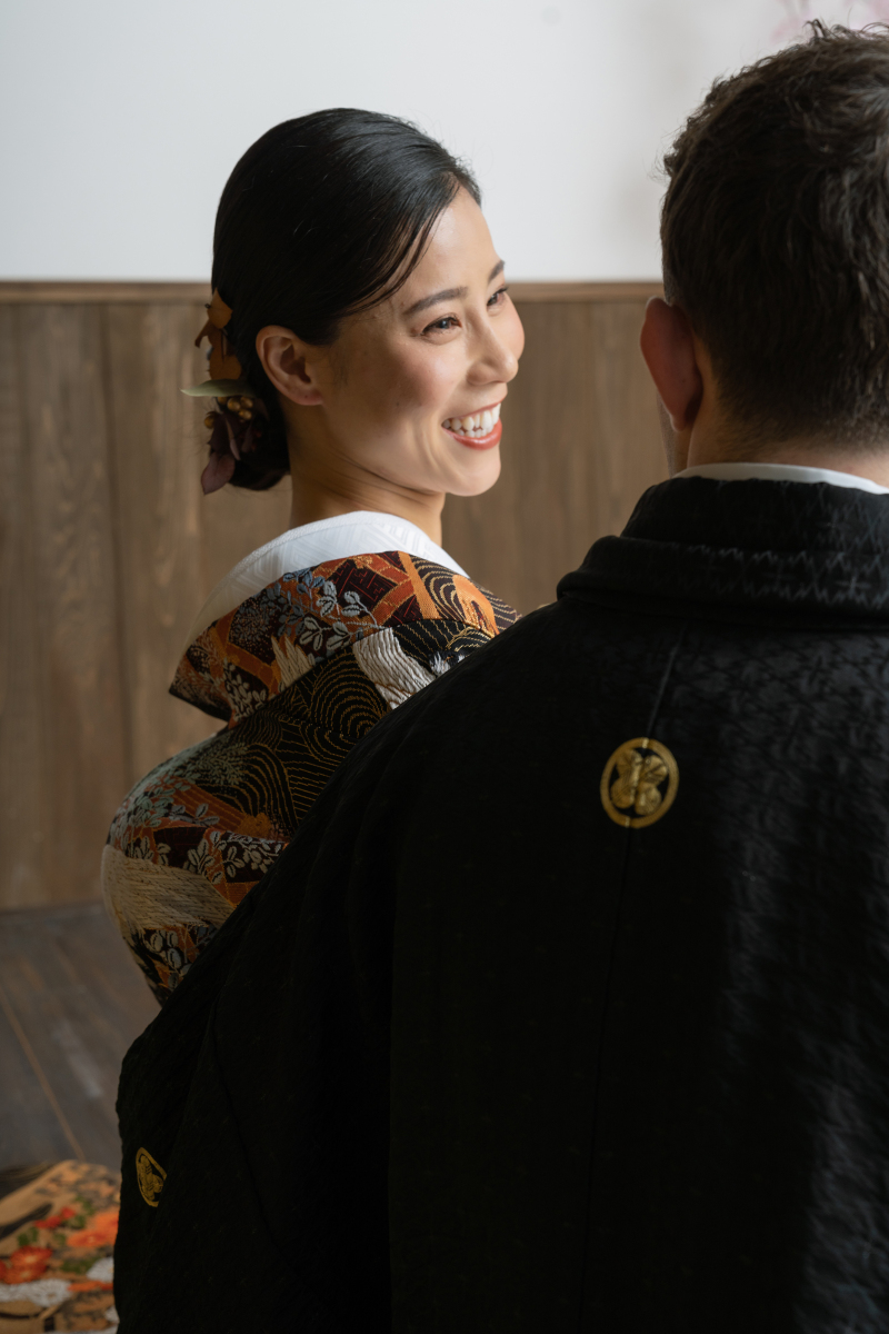 ご新婦様の表情