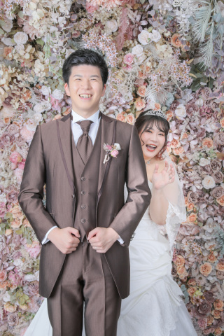 お二人らしい写真！