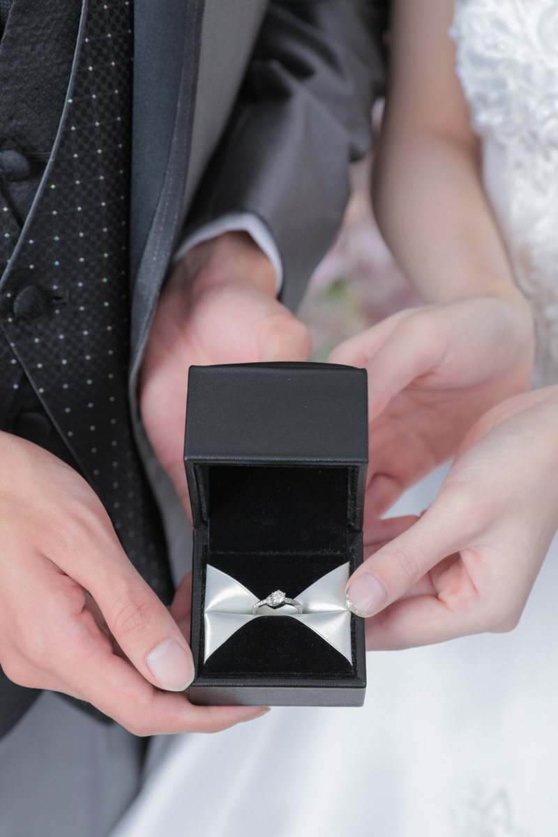 指輪ショット。