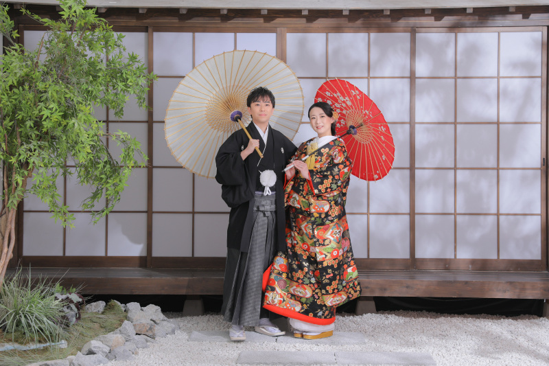 和装撮影スタート!