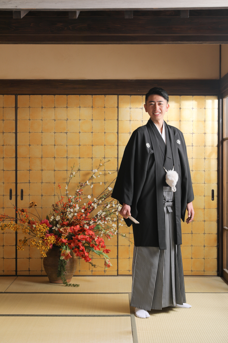 ご新郎様のソロショット