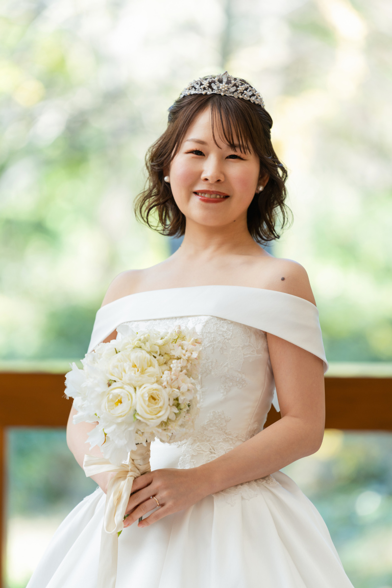 ご新婦様のソロショット