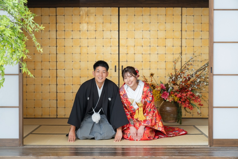 お辞儀ショット