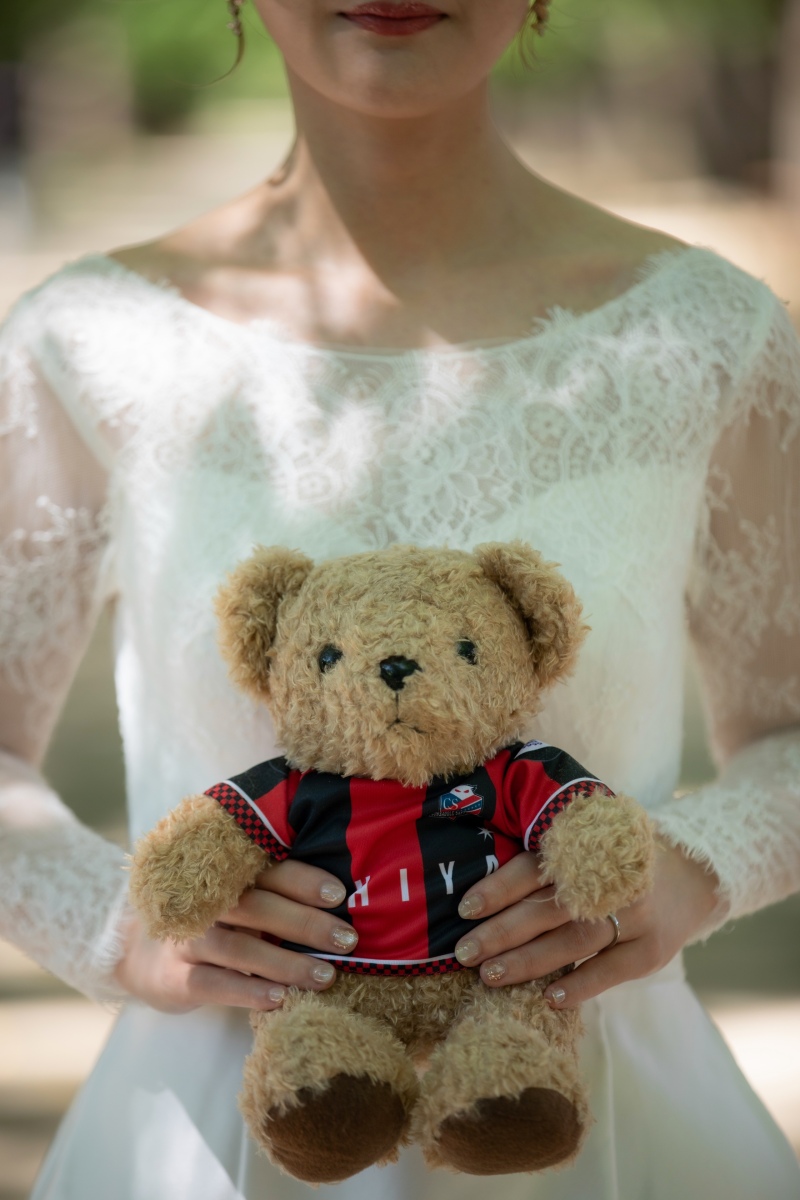 大切なクマのぬいぐるみ
