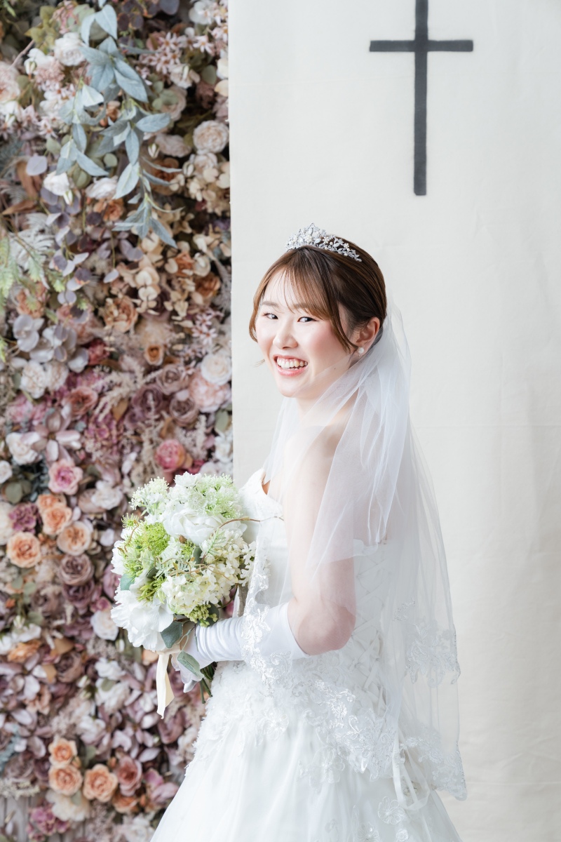 ご新婦様のソロショット