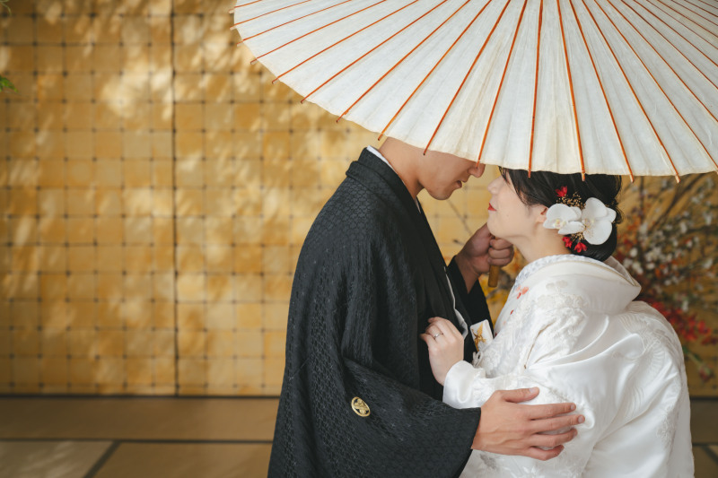 お顔隠しショット