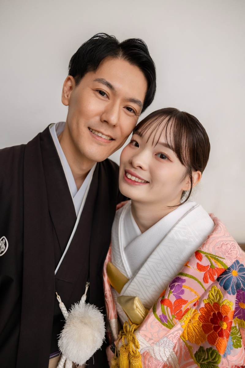 寄り添うお二人