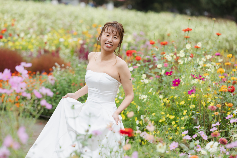 ご新婦様のソロショット