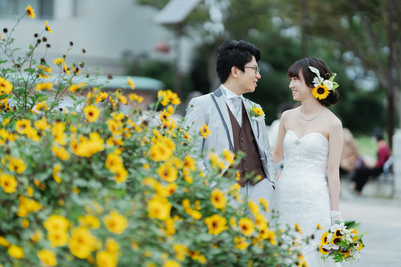 ひまわりがまだありました