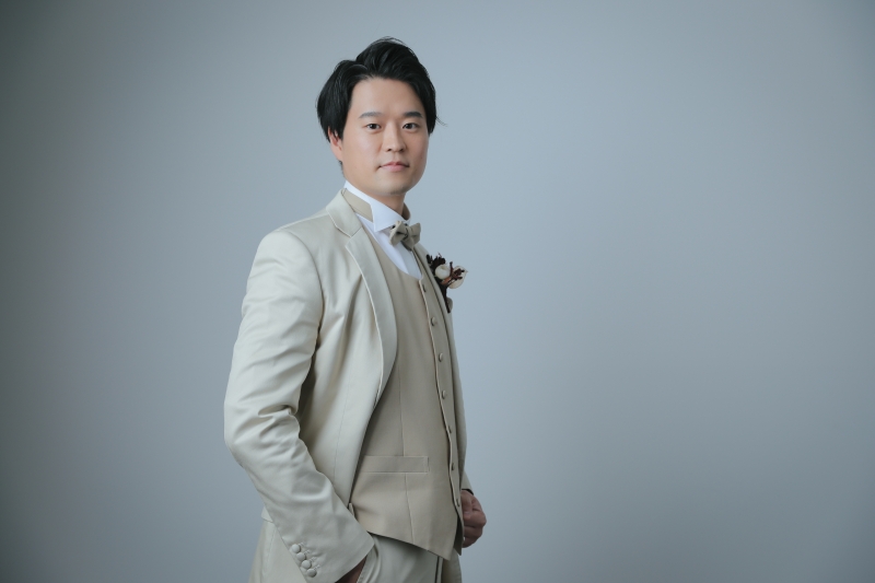 ご新郎様のソロショットも◎