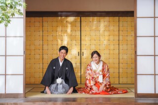 屋内庭園スタジオで！