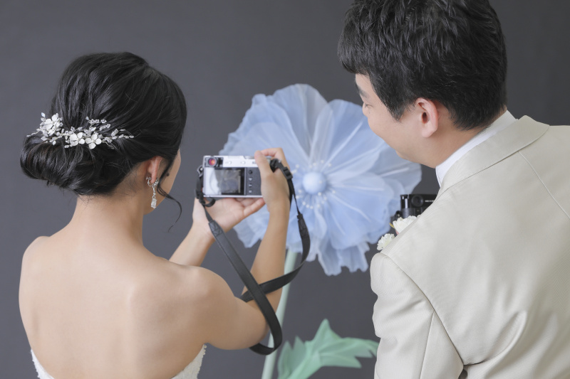 お二人も撮影してみました!