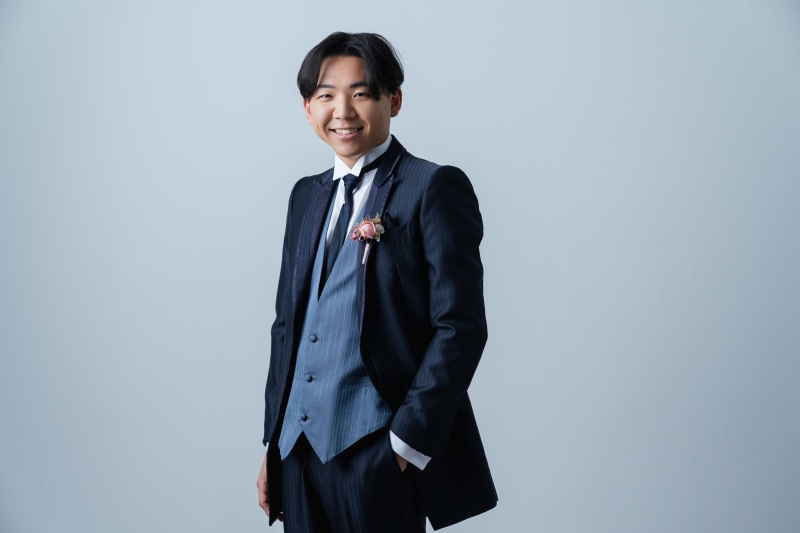 ご新郎様ソロショット