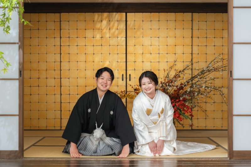 お辞儀ショット