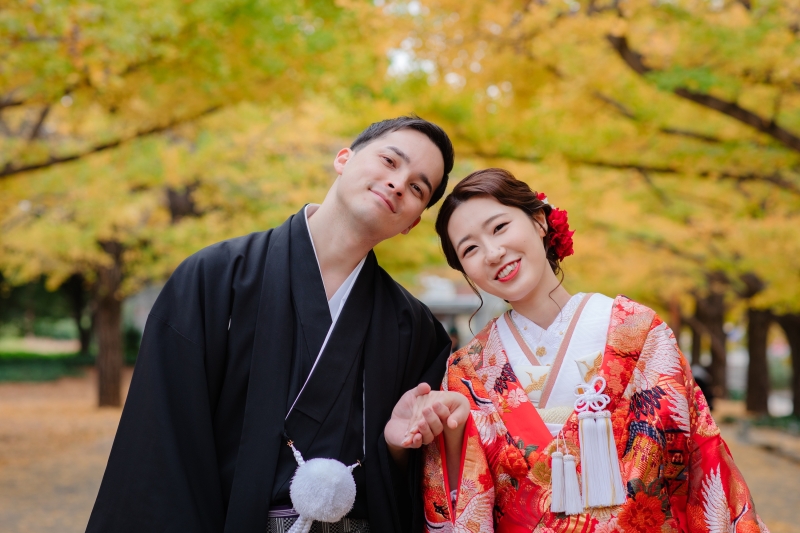 手つなぎショット