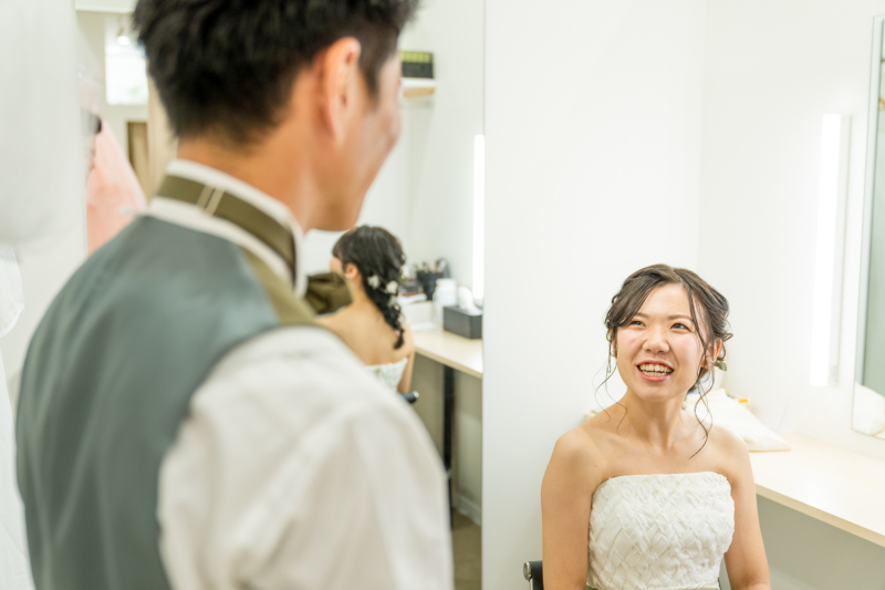 新婦様もいい笑顔