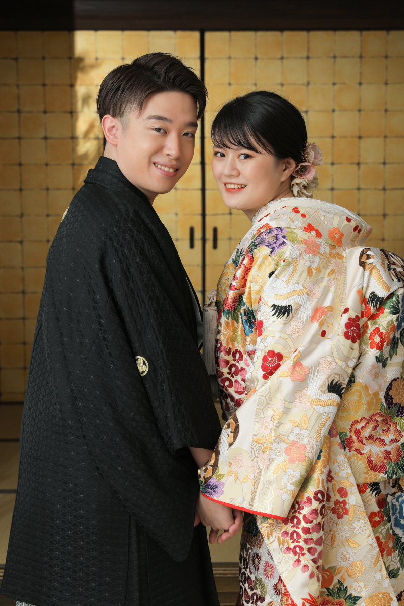 手繋ぎショット