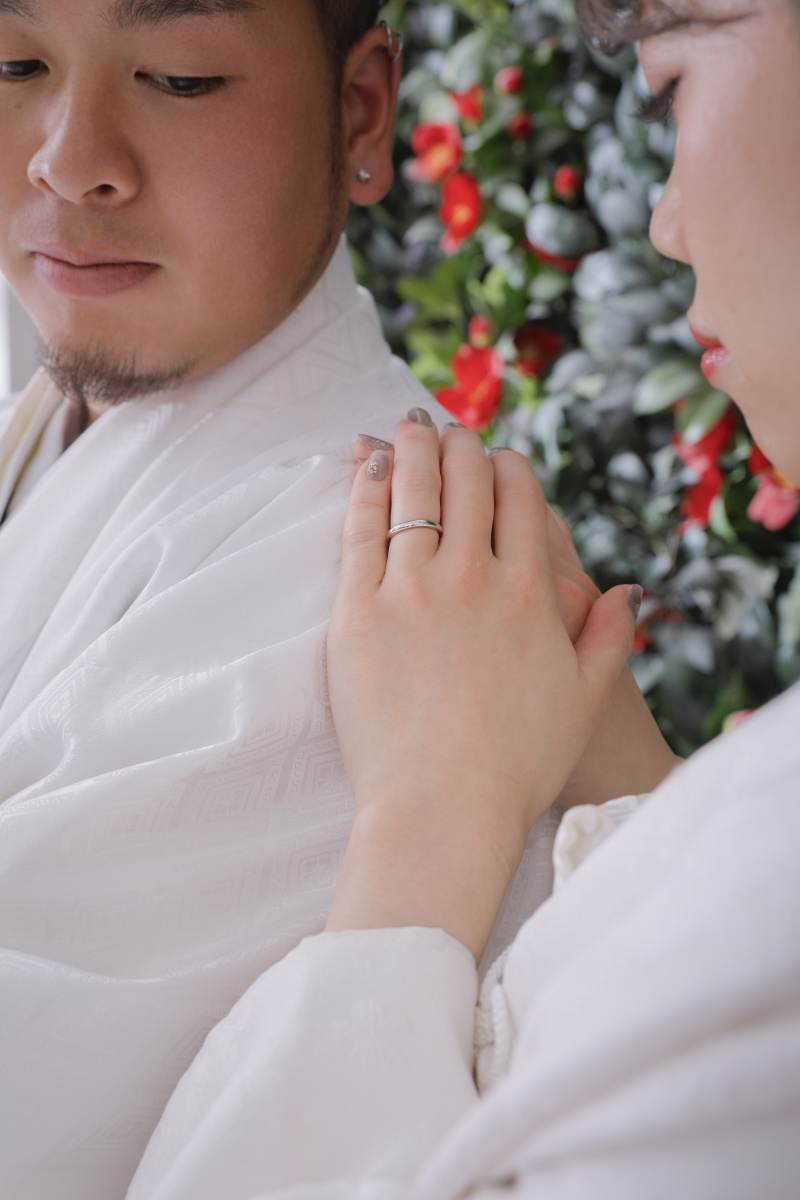 指輪ショット。