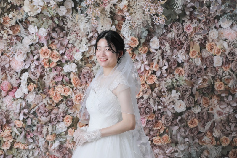 ご新婦様のソロショット