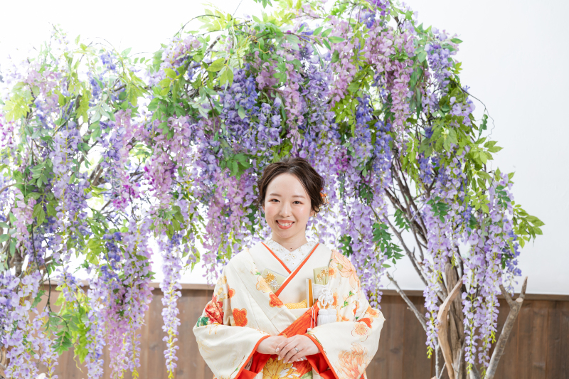 ご新婦様のソロショット