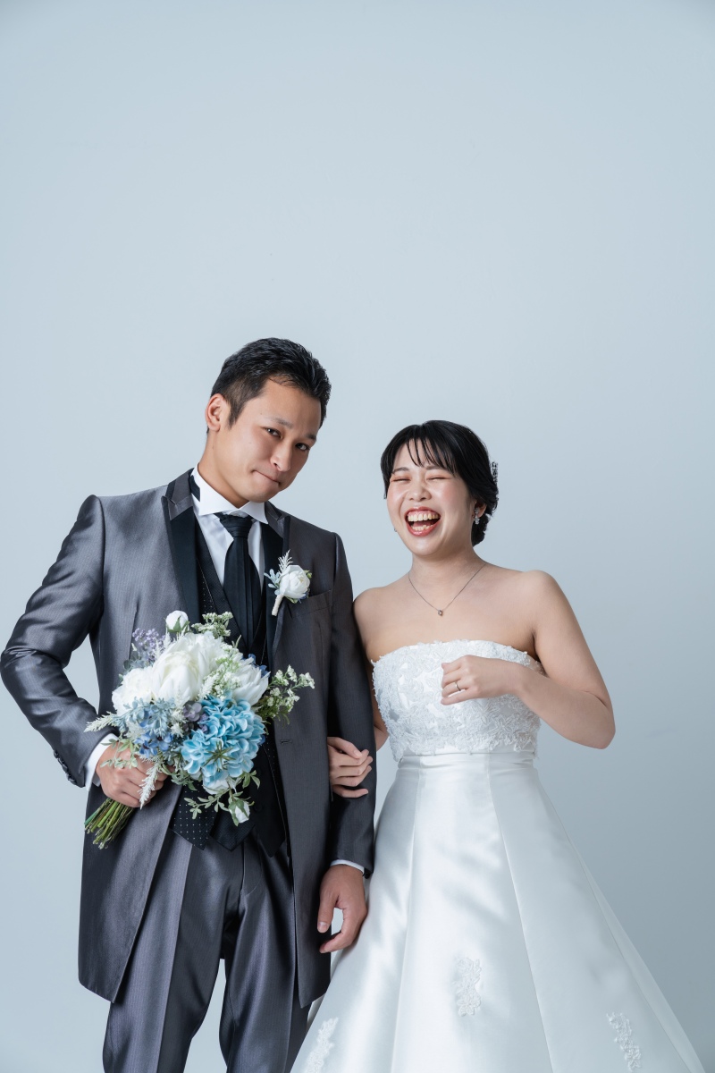 ご新郎様にもブーケ