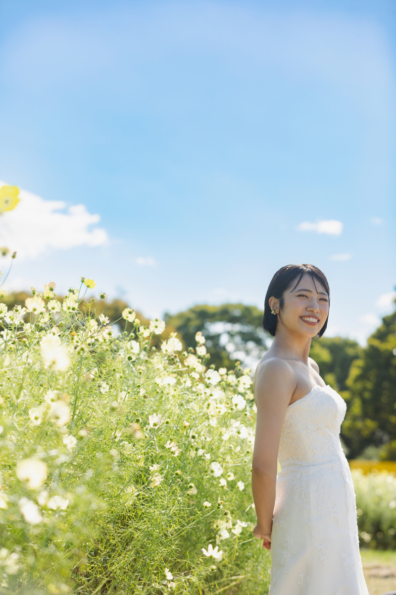 ご新婦様のソロショット
