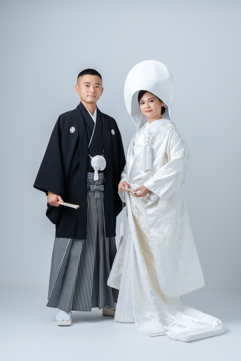 和装スタジオ『白無垢×綿帽子』