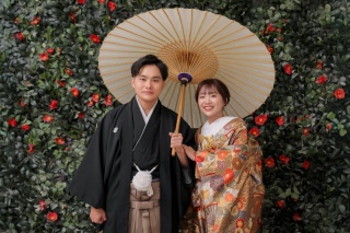笑顔満点なお二人