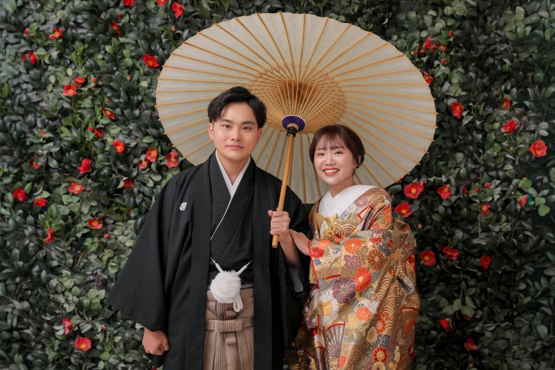 笑顔満点なお二人