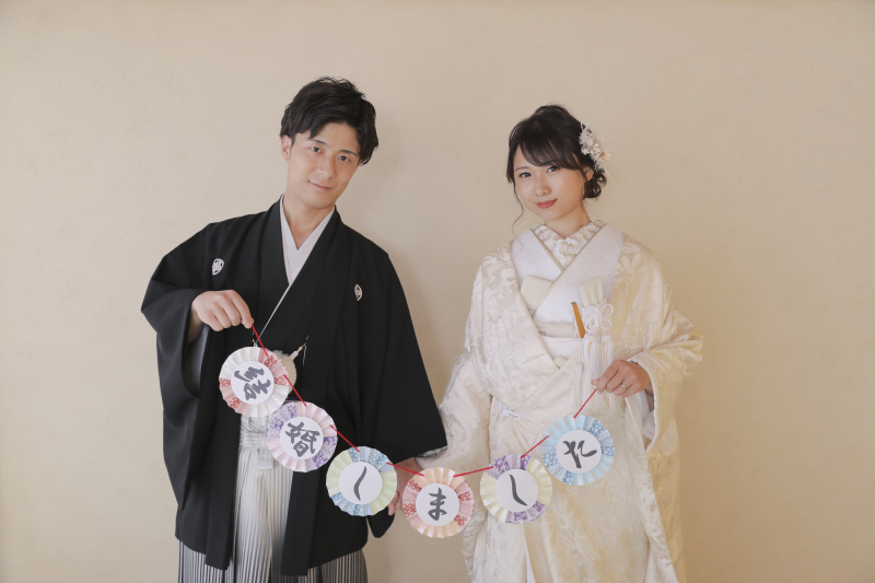 小物を使って！