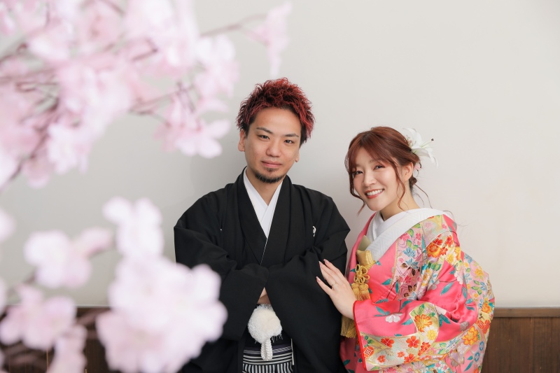 気分はお花見で
