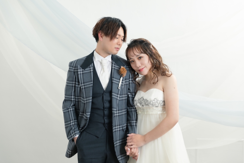 洋装ハウススタジオでしっとり大人っぽく