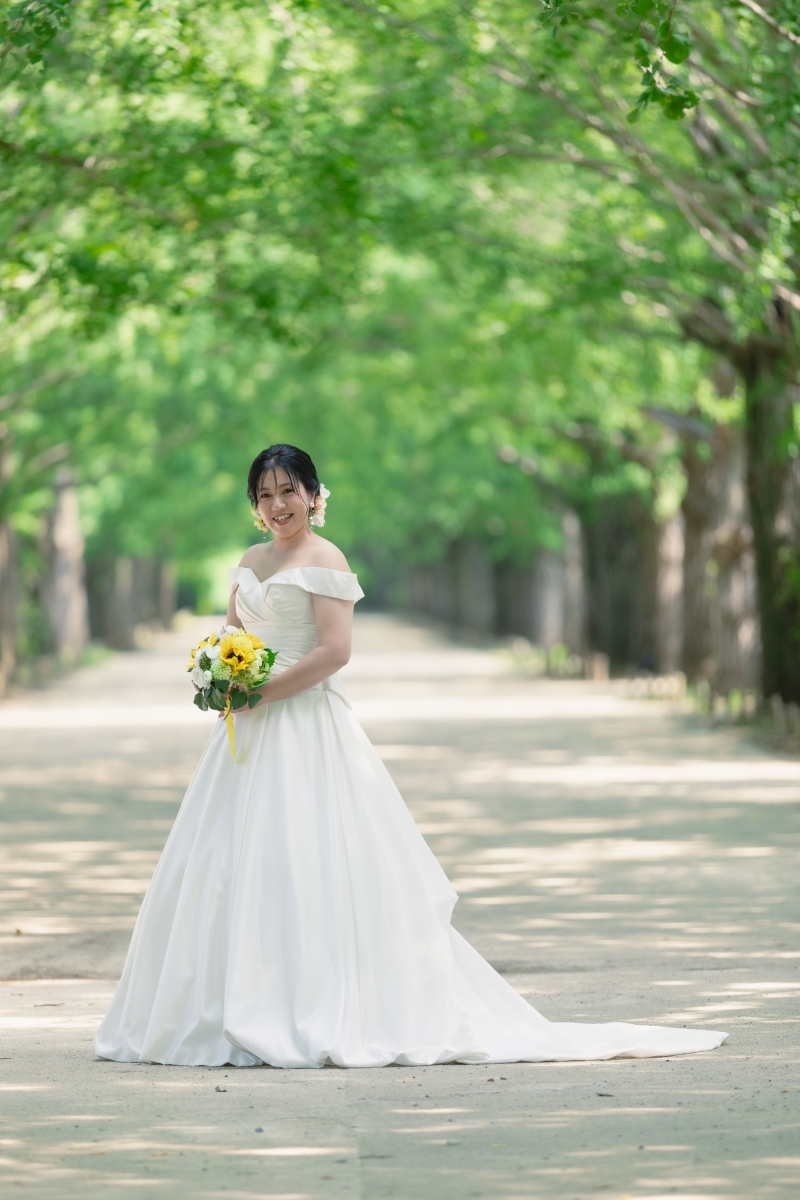 ご新婦様のソロショット1