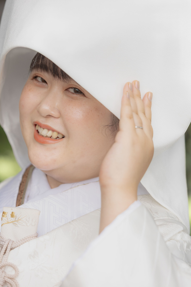 ご新婦様のソロショット