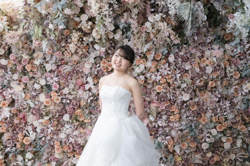 ご新婦様のソロショット